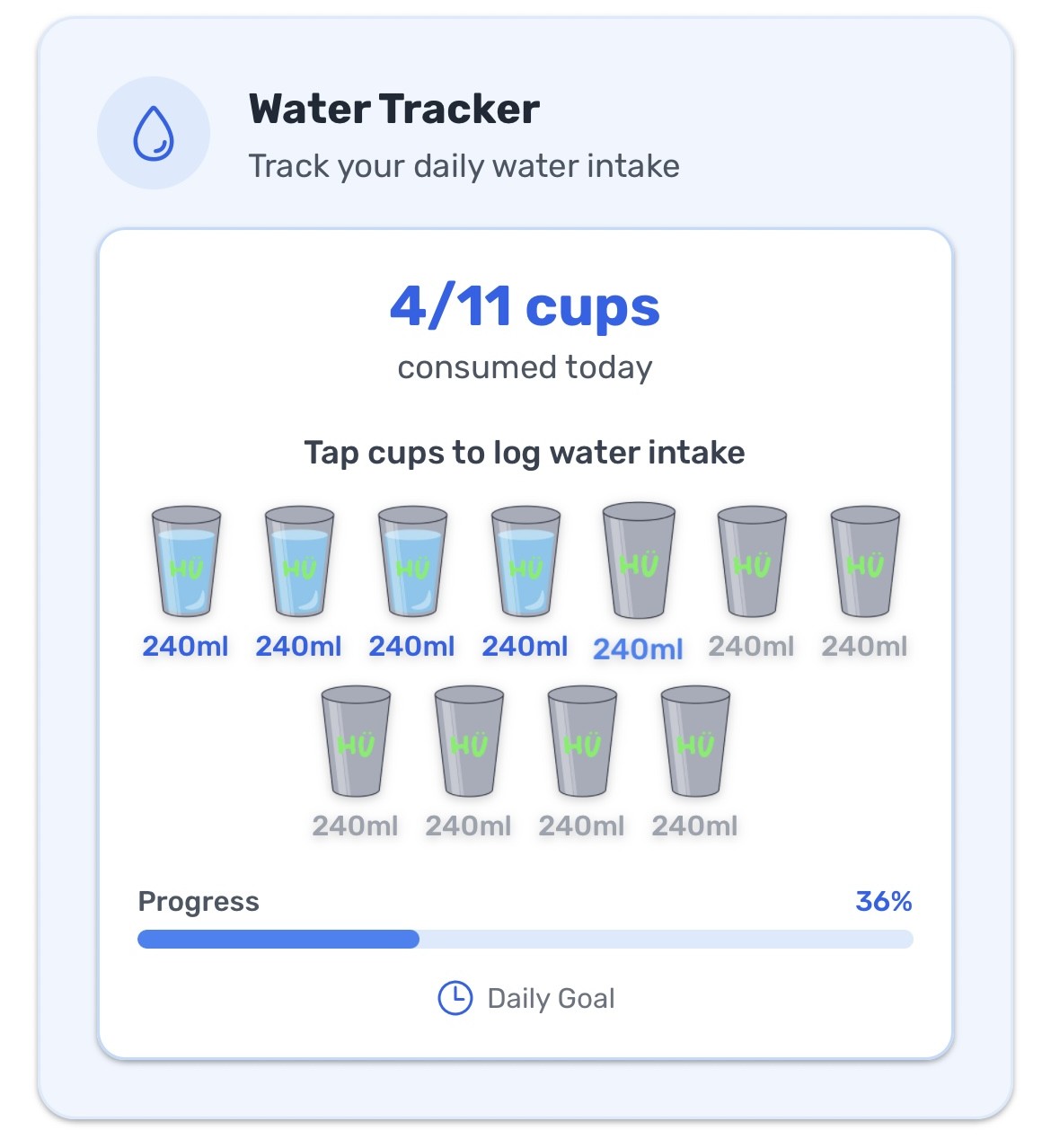 Water Calculator